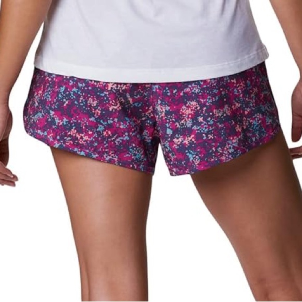 COLUMBIA women’s 3X bogota bay stretch printed swim trunks shorts 6” inseam NWT - Picture 5 of 11